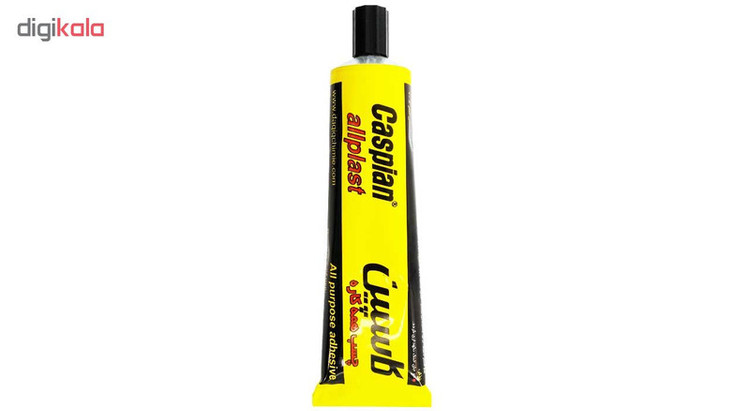 چسب همه کاره کاسپین مدل allplast حجم 100 میلی لیتر