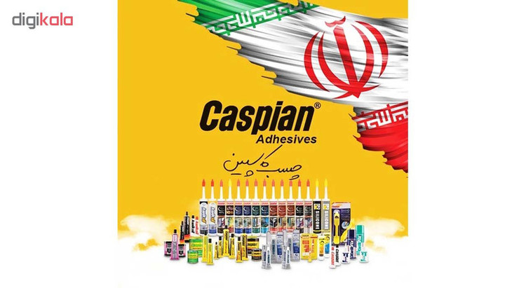 چسب همه کاره کاسپین مدل allplast حجم 100 میلی لیتر