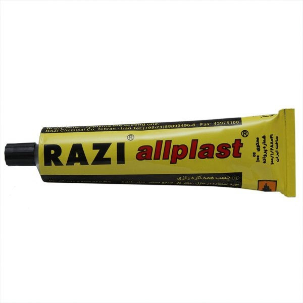 چسب رازی مدل  Allplast حجم 100 میلی لیتر