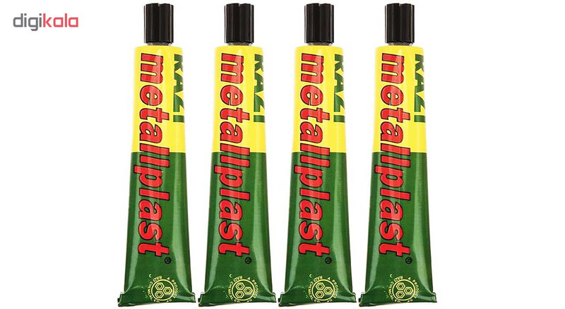 چسب آهن رازی مدل Metallplast حجم 50 میلی لیتر بسته 4 عددی