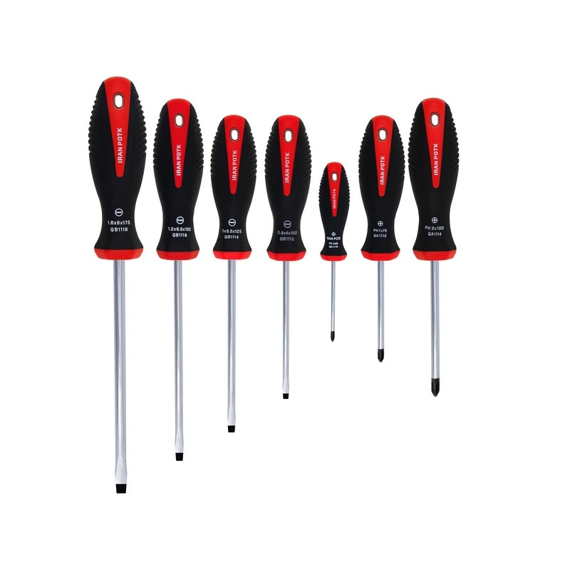 پیچ گوشتی ایران پتک مدل YP-QE 1010 مجموعه 7 عددی